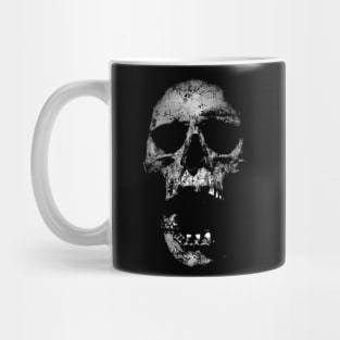 Scary Old Skull Face Mug